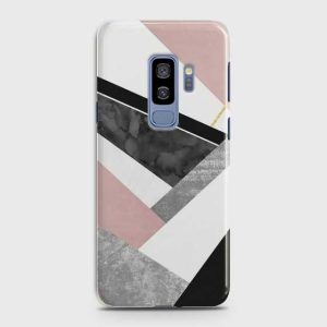 Samsung S9plus Geometric Luxe Marble Case