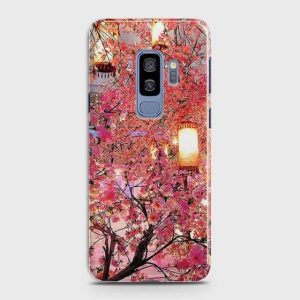 Samsung S9plus Pink blossoms Lanterns Case
