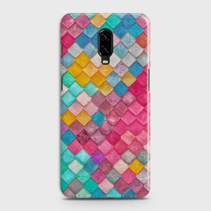 ONEPLUS 6T Colorful Mermaid Scales Case