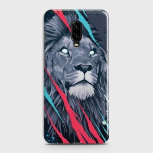 ONEPLUS 6T Abstract Animated Lion Case