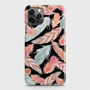 IPHONE 11 PRO MAX Colorful Feather Leaves Case