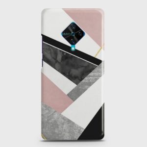 Vivo S1 Pro Geometric Luxe Marble Case