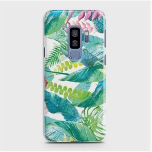 SAMSUNG GALAXY S9 Plus Retro Palm Leaves Case