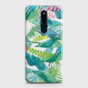 OPPO F11 Retro Palm Leaves Case