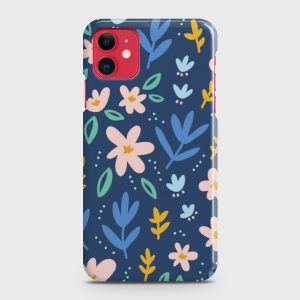 IPHONE 11 Colorful Flowers Case