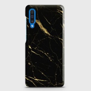 SAMSUNG GALAXY A30s Classic Golden Black Marble Case