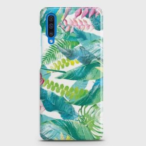 SAMSUNG GALAXY A30s Retro Palm Leaves Case