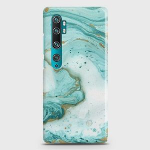 Xiaomi Mi Note 10 Pro  Aqua Blue Marble Case