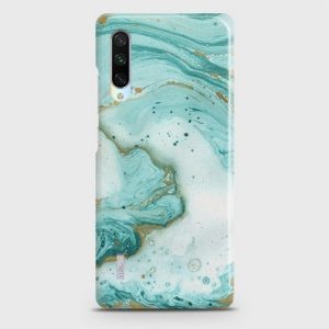 Xiaomi Mi A3 Aqua Blue Marble Case