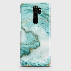 Xiaomi Redmi Note 8 Pro Aqua Blue Marble Case