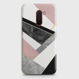 Xiaomi Pocophone F1 Geometric Luxe Marble Case