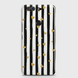 Infinix Zero 5 (X603 Glitter Heart Stripes Case