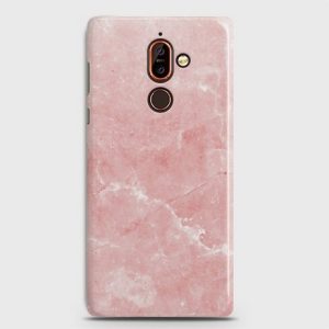 Nokia 7 Plus Pink Marble Case