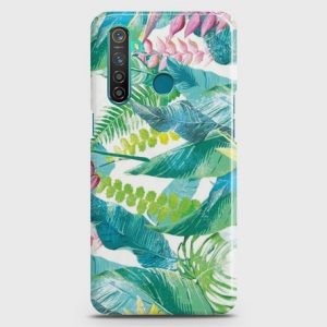 Realme 5 Retro Palm Leaves Case