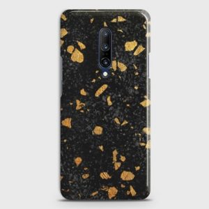 OnePlus 7 Pro Stone Marble Black Case