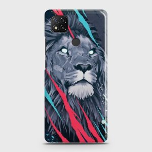 Xiaomi Redmi 9C Abstract Animated Lion Case