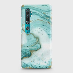 Xiaomi Mi Note 10 Aqua Blue Marble Case