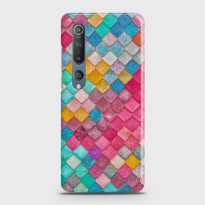 Xiaomi Mi 10 Colorful Mermaid Scales Case