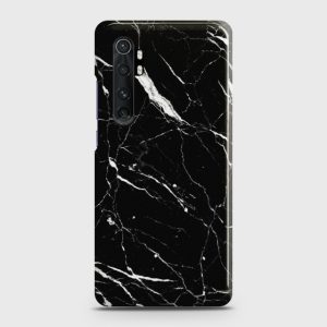 Xiaomi Mi Note 10 Lite Trendy Black Marble Case
