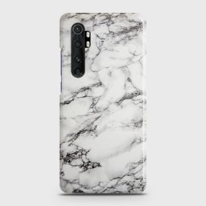 Xiaomi Mi Note 10 Lite Trendy White Marble Case