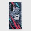 Xiaomi Mi Note 10 Lite Abstract Animated Lion Case