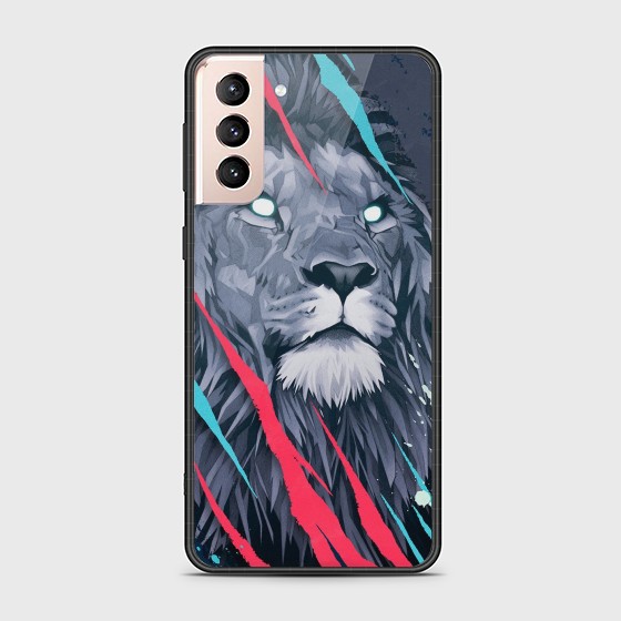 Abstract Animated Lion Samsung Galaxy S21 Plus Abstract Animated Lion Case