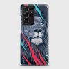 Samsung Galaxy S21 Ultra Abstract Animated Lion Case