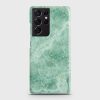 Samsung Galaxy S21 Ultra Mint Green Marble Case