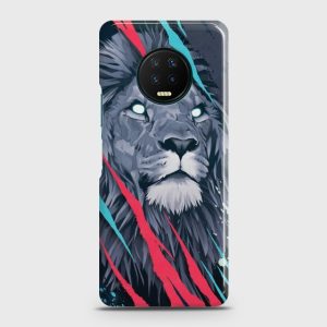 Abstract Animated Lion