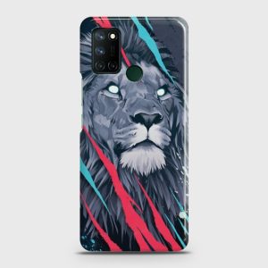 Abstract Animated Lion