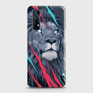 Abstract Animated Lion