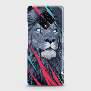 Abstract Animated Lion