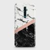 Black & White Marble With Chic RoseGold