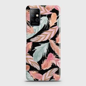 Colorful Feather Leaves