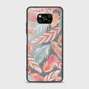 Colorful Feather Leaves