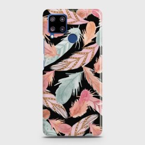 Colorful Feather Leaves