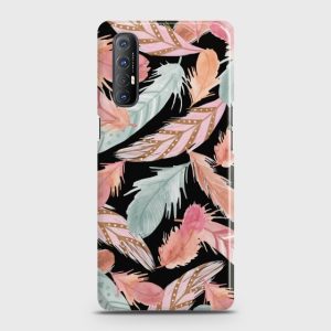 Colorful Feather Leaves