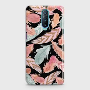 Colorful Feather Leaves