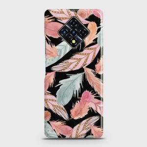 Colorful Feather Leaves