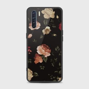 Dark Rose Vintage Flowers