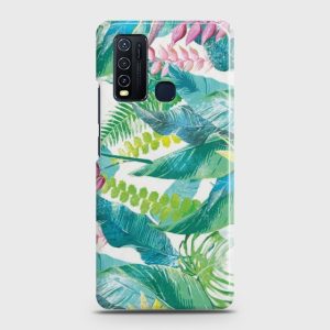 Retro Palm Leaves