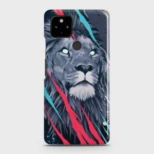 Abstract Animated Lion