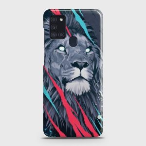 Abstract Animated Lion