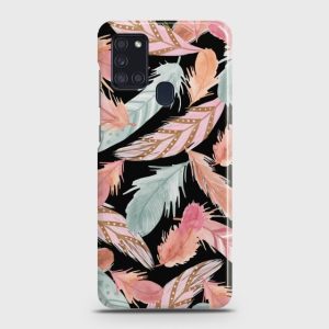 Colorful Feather Leaves