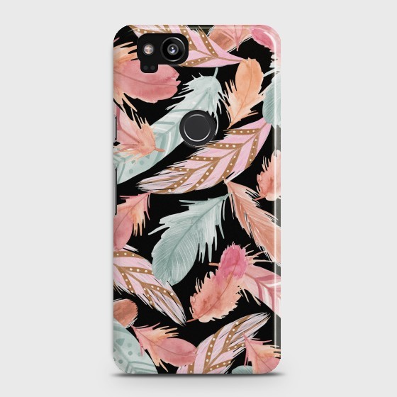 Colorful Feather Leaves Colorful Feather Leaves