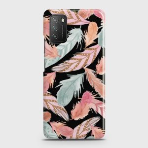 Colorful Feather Leaves