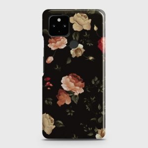 Dark Rose Vintage Flowers