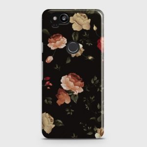 Dark Rose Vintage Flowers