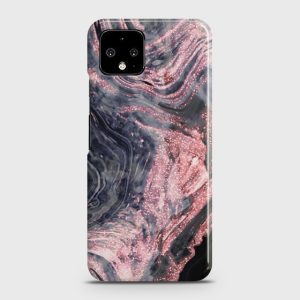 Liquid Glitter Rose Gold Mesh