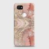 Trendy Chic Rose Gold Marble